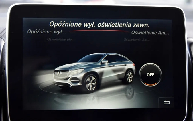 Mercedes-Benz GLE cena 179900 przebieg: 189123, rok produkcji 2016 z Wieliczka małe 781